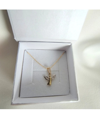 LITTLE ANGEL small gold pendant