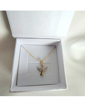 LITTLE ANGEL small gold pendant