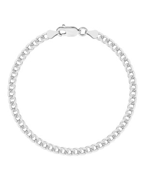 Silver bracelet ECG lifeline