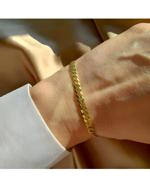 Silver bracelet ECG lifeline