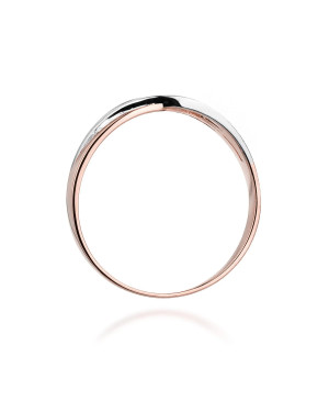 14k Gold Ring with 0.10ct Brilliant Diamond