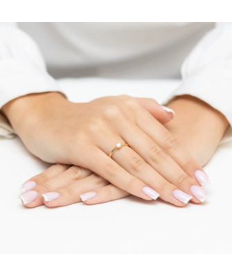 14k Gold Ring with 0.50ct Diamond IGI/GIA/HDR Certificate