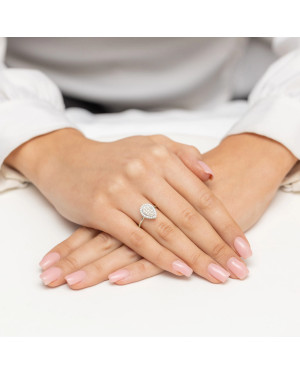 14k Gold Ring with 0.50ct Diamond IGI/GIA/HDR Certificate