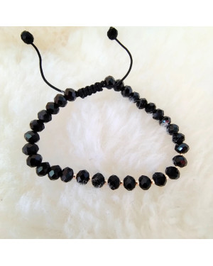 Tourmaline bracelet with gold beads gold 14k BSZN.18P