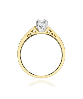 14K Gold Diamond Ring 0.30ct