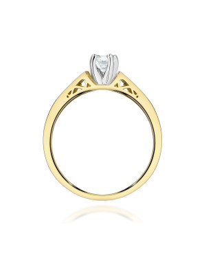14K Gold Diamond Ring 0.30ct