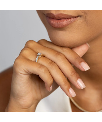 14K Gold Diamond Ring 0.30ct