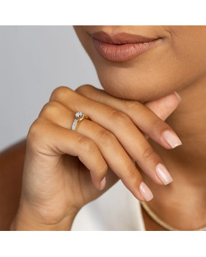 14K Gold Diamond Ring 0.30ct