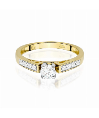 14K Gold Diamond Ring 0.30ct