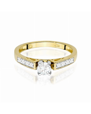 14K Gold Diamond Ring 0.30ct
