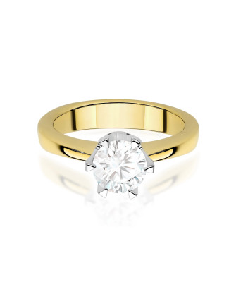 14k Gold Lab Diamond Ring 1.00ct