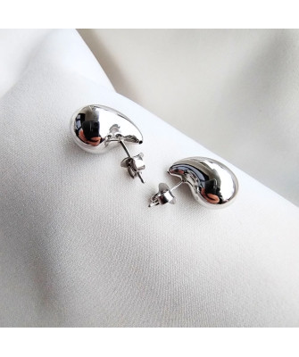 Silver earrings Silver Moon