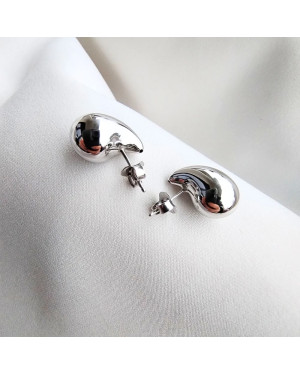 Silver earrings Silver Moon