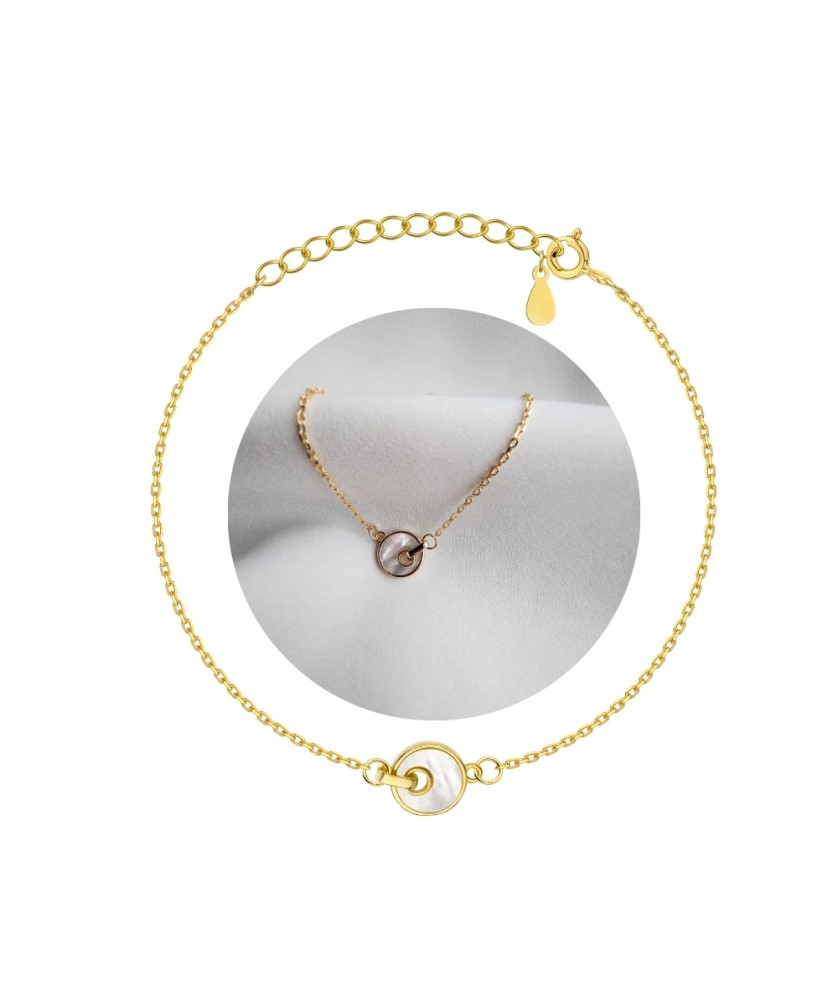 Silver bracelet ECG lifeline