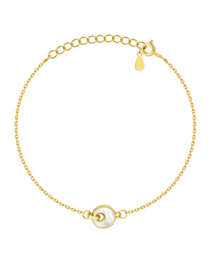 Silver bracelet ECG lifeline