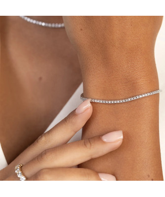 Gold flower earrings 14k with 0.20ct diamond