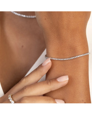 Gold flower earrings 14k with 0.20ct diamond