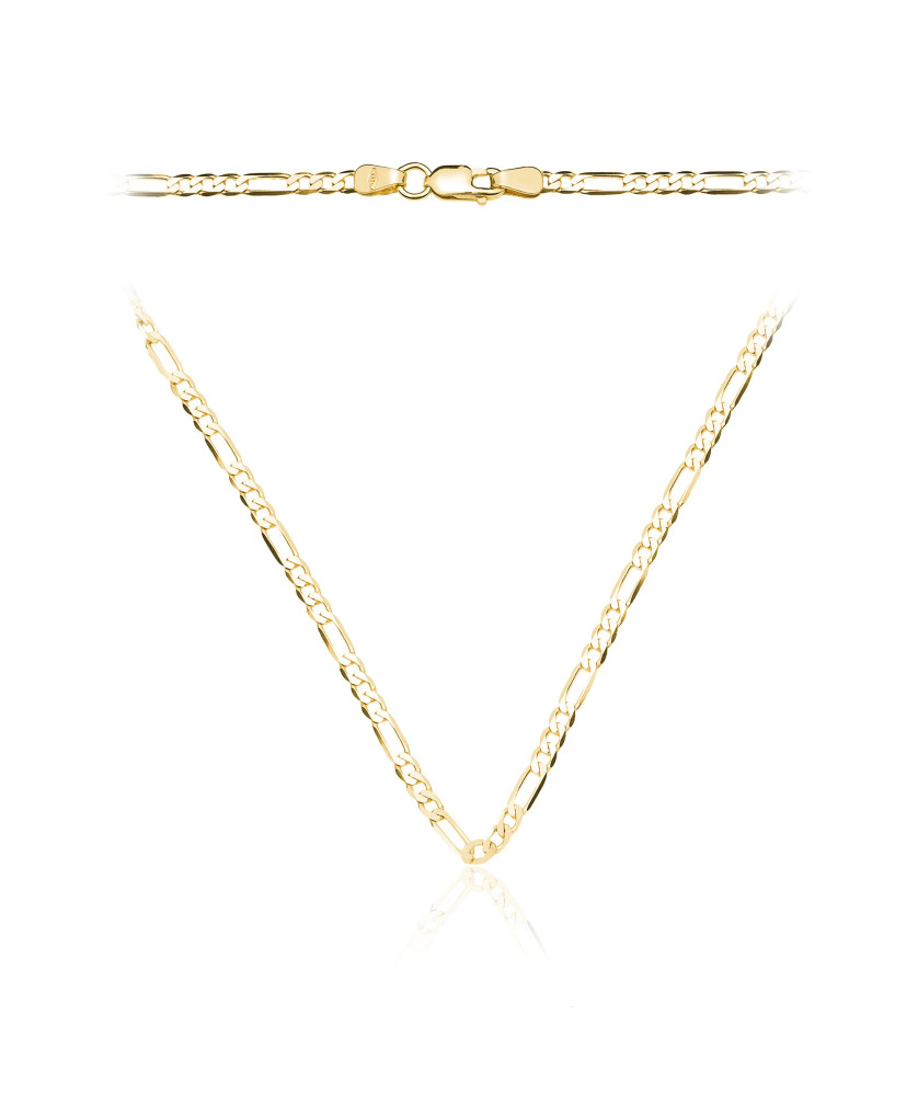 14k Gold Figaro Chain 45 cm – Elegant Gold Necklace