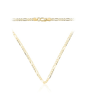 14k Gold Figaro Chain 45 cm – Elegant Gold Necklace