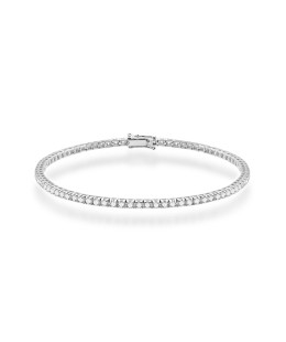 Gold flower earrings 14k with 0.20ct diamond