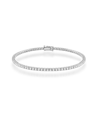 Gold flower earrings 14k with 0.20ct diamond