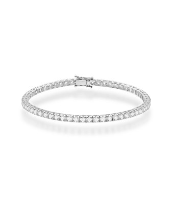 Gold flower earrings 14k with 0.20ct diamond