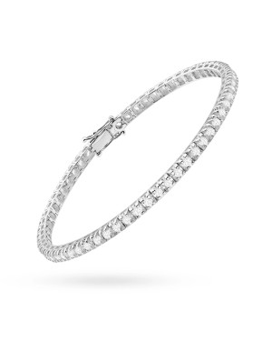 Gold flower earrings 14k with 0.20ct diamond