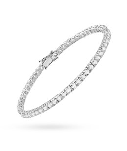 Gold flower earrings 14k with a 0.20ct diamond