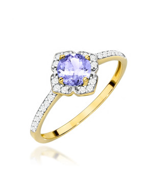 14k Gold Ring with 0.50ct Diamond IGI/GIA/HDR Certificate