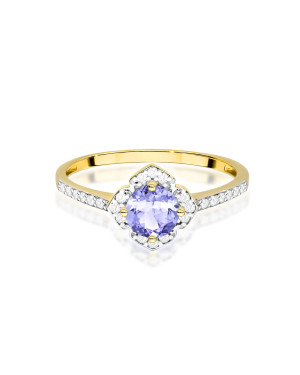 14k Gold Ring with 0.50ct Diamond IGI/GIA/HDR Certificate
