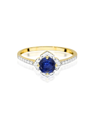 14k Gold Ring with 0.50ct Diamond IGI/GIA/HDR Certificate
