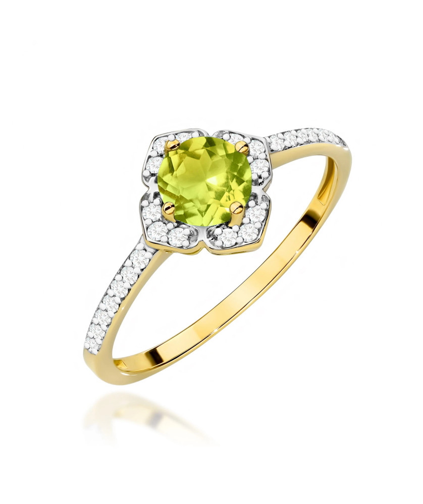 14k Gold Ring with 0.50ct Diamond IGI/GIA/HDR Certificate