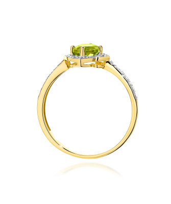 14k Gold Ring with 0.50ct Diamond IGI/GIA/HDR Certificate