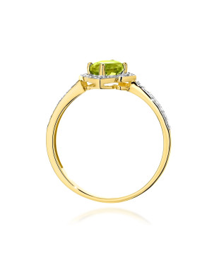 14k Gold Ring with 0.50ct Diamond IGI/GIA/HDR Certificate