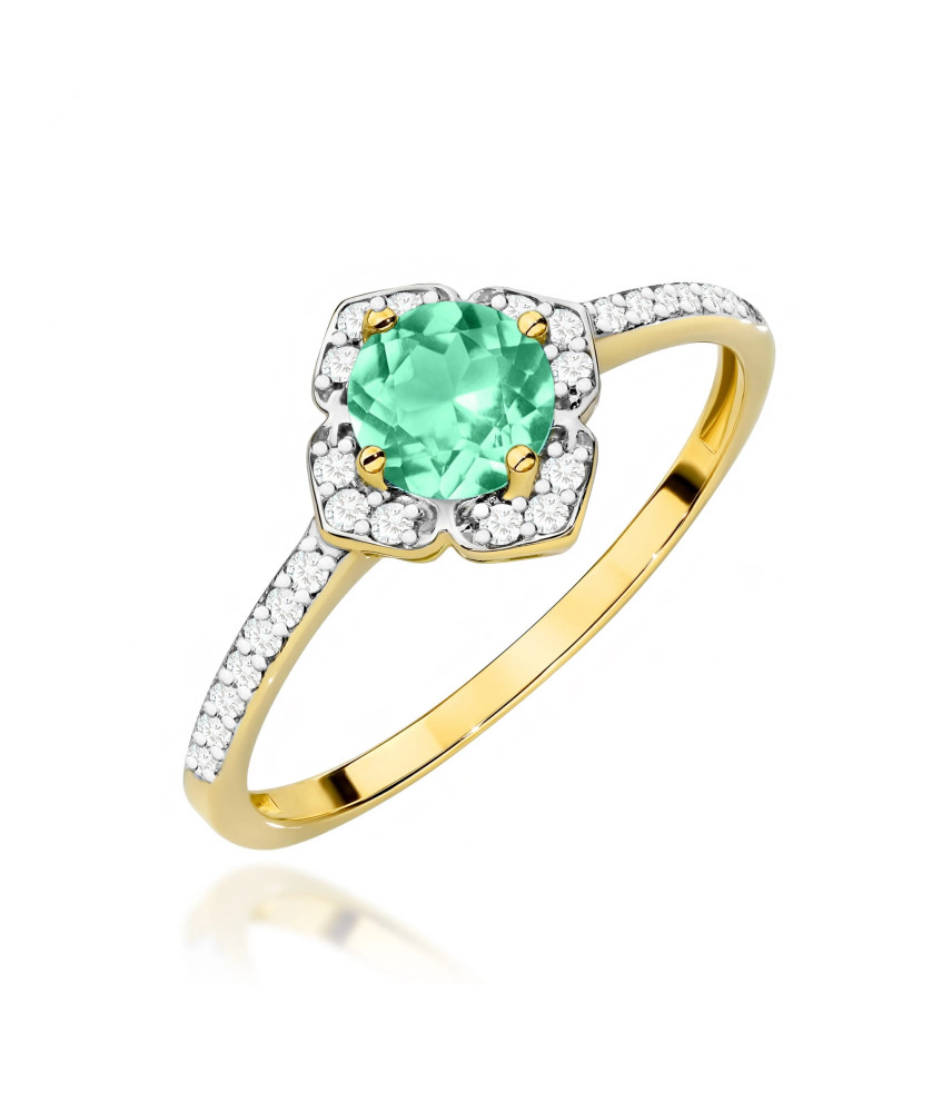 14k Gold Ring with 0.50ct Diamond IGI/GIA/HDR Certificate