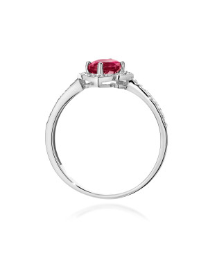 Złoty Pierścionek 14k z diamentem 0,50ct Certyfikat IGI/GIA/HDR