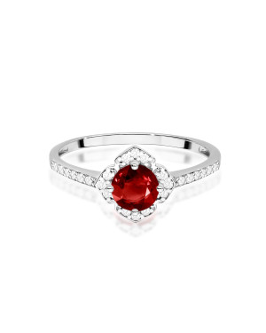 14k Gold Ring with 0.50ct Diamond IGI/GIA/HDR Certificate