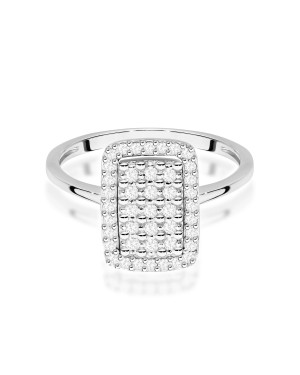 Złoty Pierścionek 14k z diamentem 0,50ct Certyfikat IGI/GIA/HDR