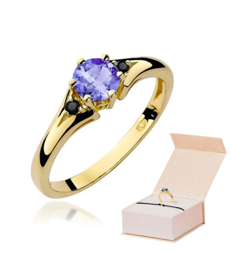 14k Gold Ring with 0.50ct Diamond IGI/GIA/HDR Certificate