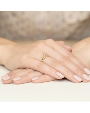 14k Gold Ring with 0.50ct Diamond IGI/GIA/HDR Certificate