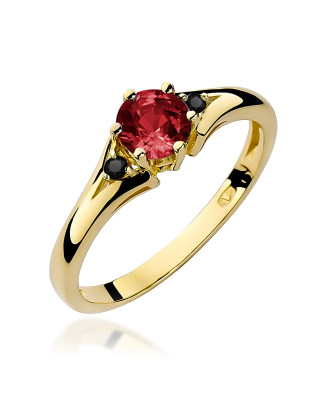 14k Gold Ring with 0.50ct Diamond IGI/GIA/HDR Certificate