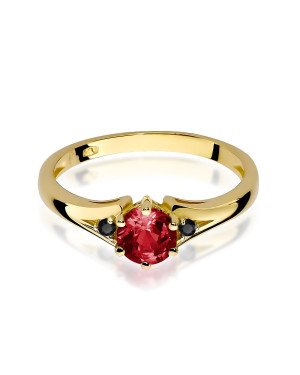 14k Gold Ring with 0.50ct Diamond IGI/GIA/HDR Certificate