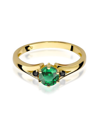 14k Gold Ring with 0.50ct Diamond IGI/GIA/HDR Certificate