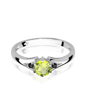 Złoty Pierścionek 14k z diamentem 0,50ct Certyfikat IGI/GIA/HDR