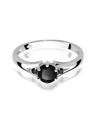Złoty Pierścionek 14k z diamentem 0,50ct Certyfikat IGI/GIA/HDR