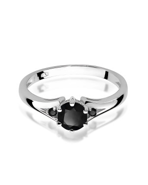 Złoty Pierścionek 14k z diamentem 0,50ct Certyfikat IGI/GIA/HDR