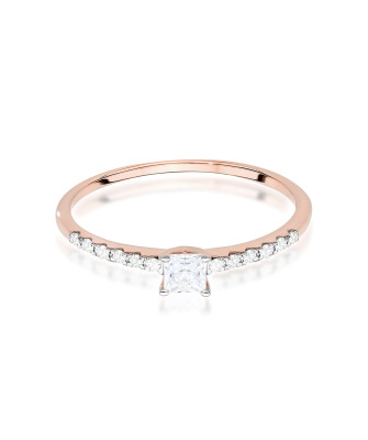 14k Gold Ring with 0.50ct Diamond IGI/GIA/HDR Certificate