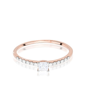 14k Gold Ring with 0.50ct Diamond IGI/GIA/HDR Certificate