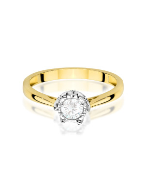 14k Gold Ring with 0.50ct Diamond IGI/GIA/HDR Certificate