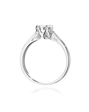 Złoty Pierścionek 14k z diamentem 0,50ct Certyfikat IGI/GIA/HDR